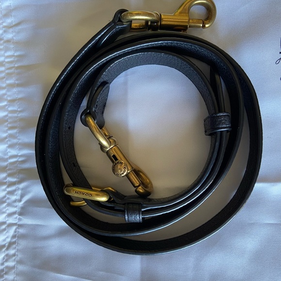 🌸SOLD🌸 Coach Cassie in Black Polished Pebble Leather with Brass Hardware! - Picture 16 of 16